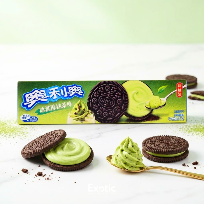Oreo Cookies Matcha Ice Cream Flavor, 97g
