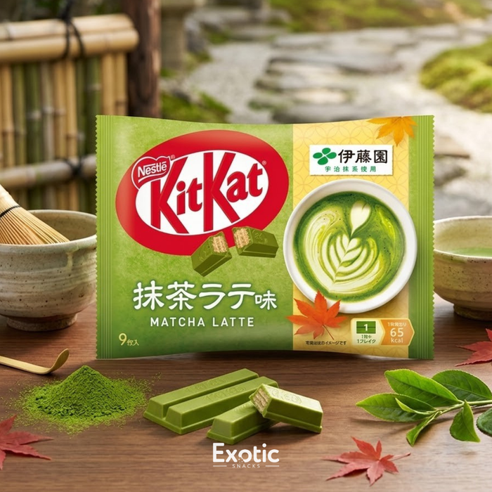 Japanese KitKat Matcha Latte Flavor