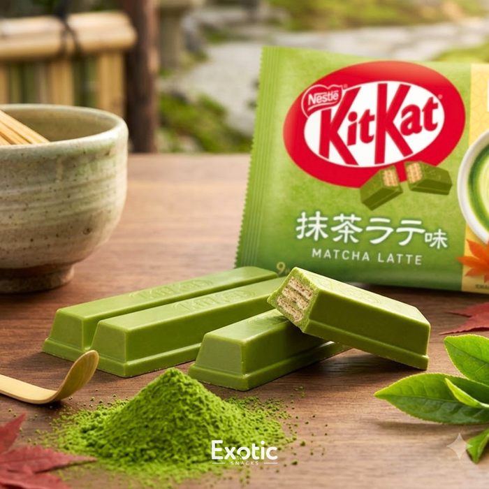 Japanese KitKat Matcha Latte Flavor