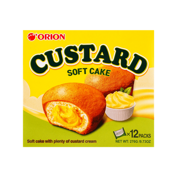 Orion Soft Custard Cream Cakes, 276g