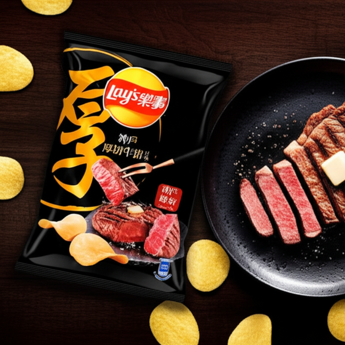 Lay’s Kobe Beef Flavor Potato Chips, 34g