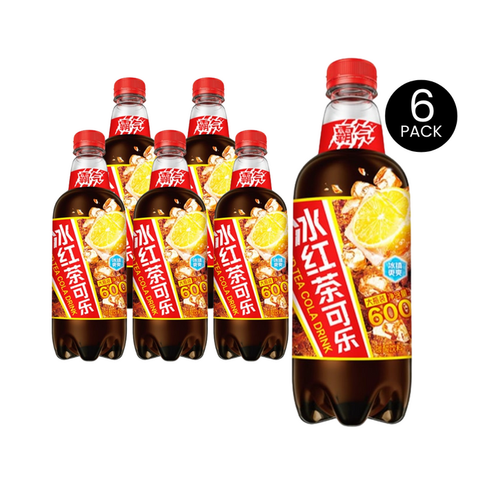 Chi Forest Lemon Iced Tea Cola Flavor Soda, 600ml