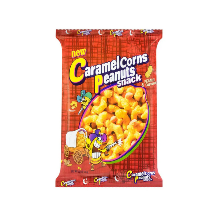 Crown Caramel Corns & Peanuts Snack, 72g
