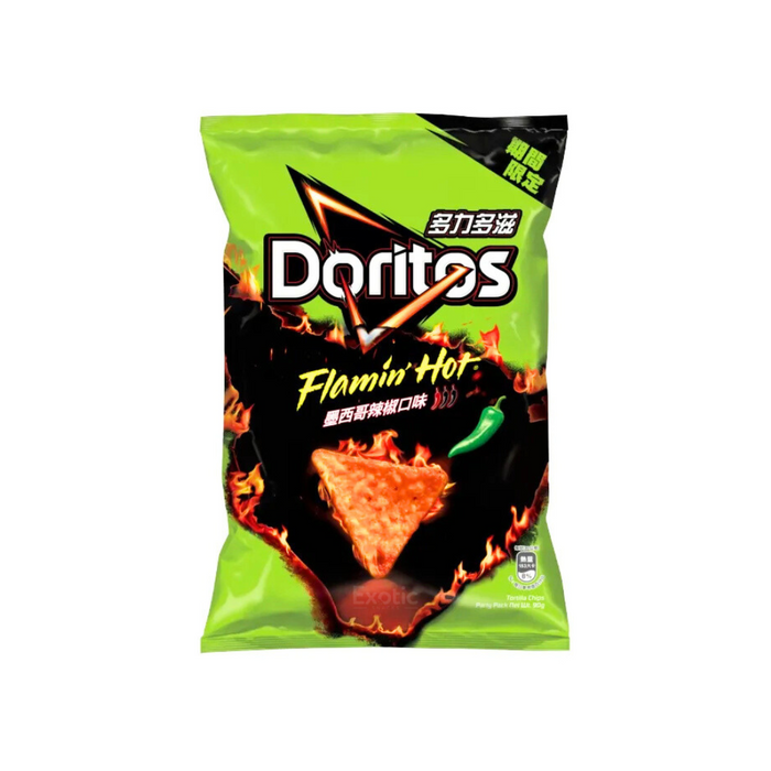Doritos Flamin Hot Jalapeno Flavored Corn Chips, 40g
