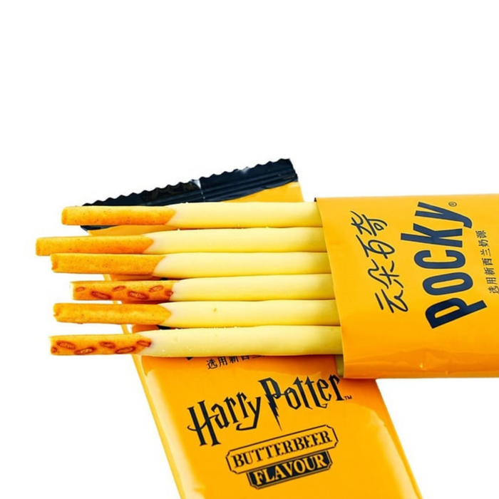Pocky x Harry Potter Biscuits Butter Beer Flavor, 40g