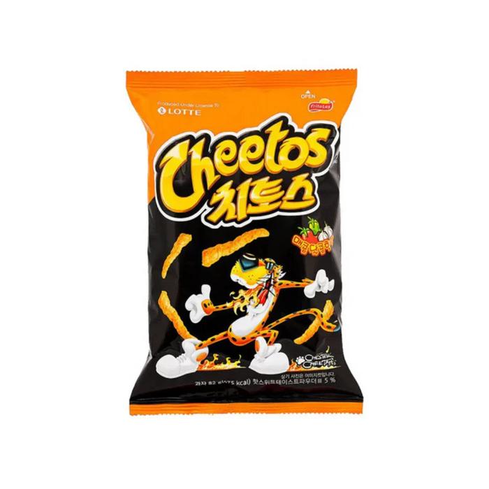 Cheetos Sweet and Spicy Garlic Flavor Corn Chips, 82g