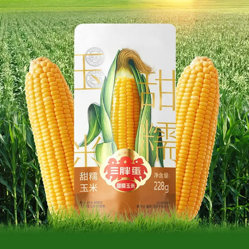 Ready to Eat Sweet Glutinous Corn, 228g Sanpangdan