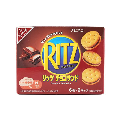 Ritz Japan Chocolate Cream Sandwich Crackers, 106g Ritz