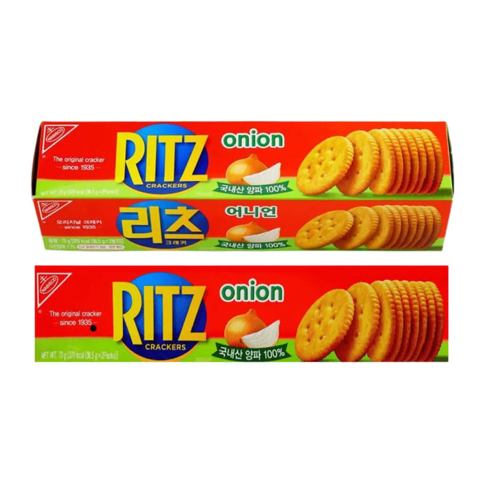 Ritz Onion Seasoning Crackers, 73g Ritz