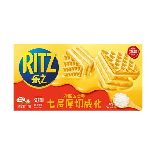 Ritz Sea Salt Cheese Flavor Biscuit Sandwiches - 77g Ritz