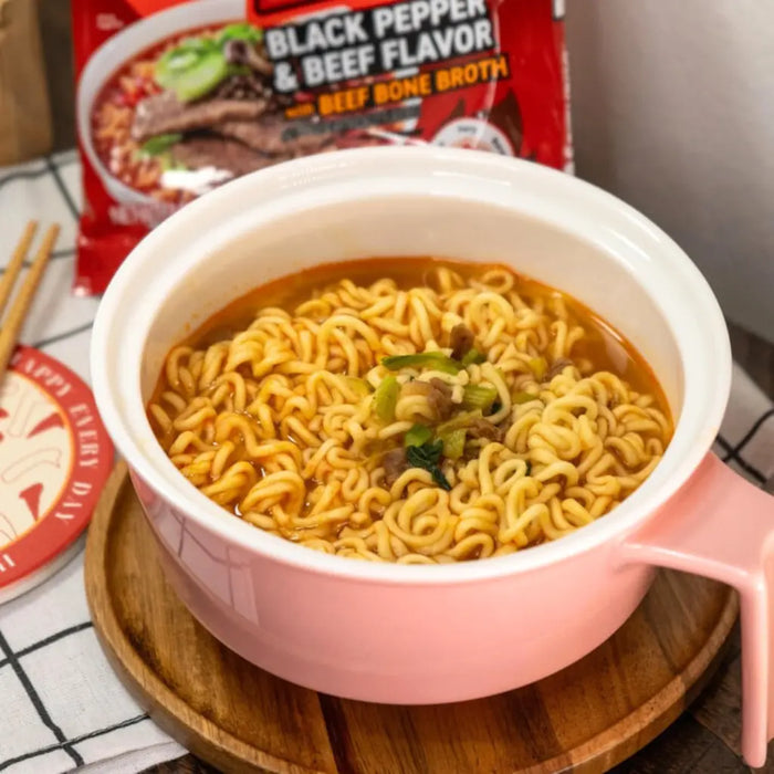 Samyang Mep Black Pepper and Beef Flavor Ramen
