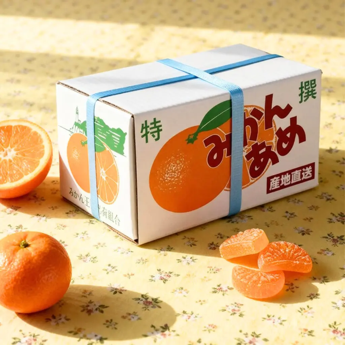 Seiki Premium Ehime Prefecture Mandarin Orange Candy, 85g Seiki