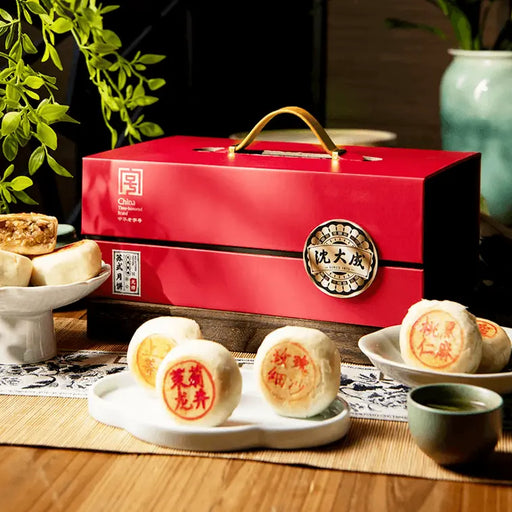 Shendacheng Su Style Sugar Free Mooncake Gift Box, 21.16oz Shendacheng