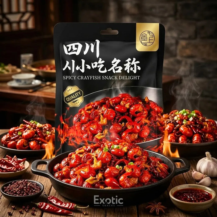Shishang Spicy Crayfish Tails Ready-To-Eat, 150g Shishang