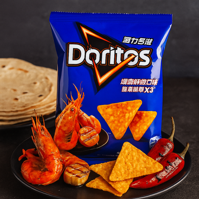 Doritos Garlic Shrimp Flavored Corn Chips, 48g