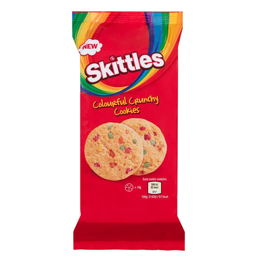 Skittles Colorful Crunchy Cookies (United Kingdom) Skittles