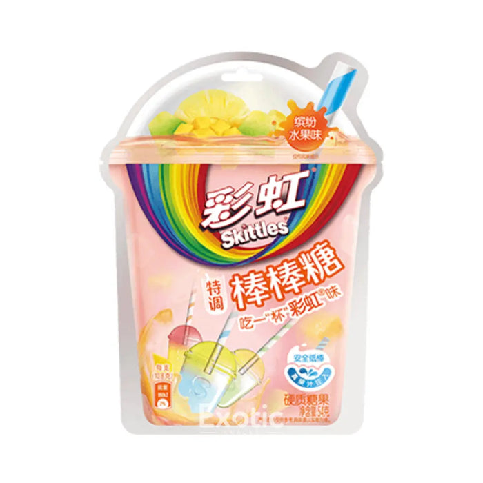 Skittles Lollipops Fruit Tea Flavors - 54g Skittles