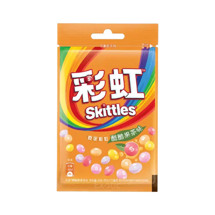 Skittles Orange Fruit Tea Flavor Candy, 40g