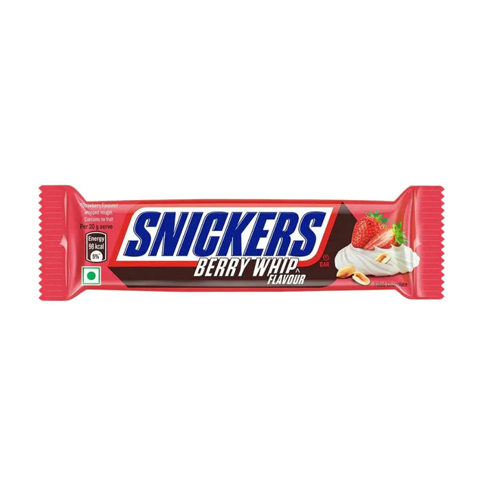 Snickers Chocolate Bar Berry Whip Flavour, 40g (India)
