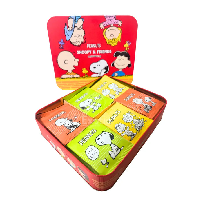 Snoopy & Friends French Classic Wafers Crisps Pastry Gift Box, 252g Snoopy