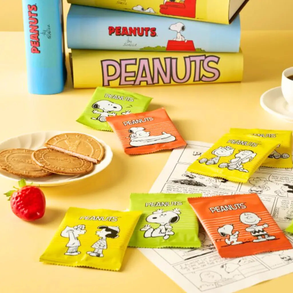 Snoopy & Friends French Classic Wafers Crisps Pastry Gift Box