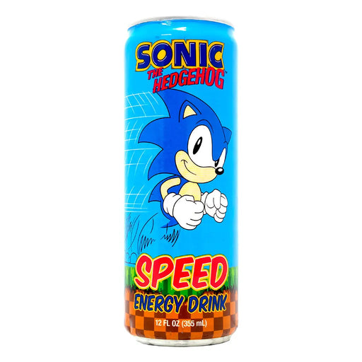 Sonic The Hedgehog Speed Energy Drink - 12oz Boston America