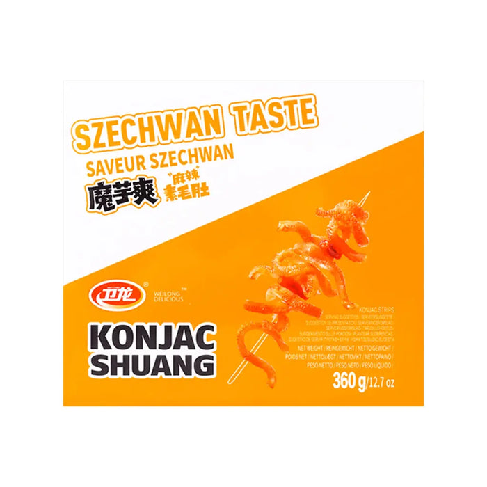 Spicy Konjac Strips - Popular China Snack Weilong