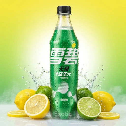 Sprite Prebiotic Sugar Free Lemon Flavored Soda, 500ml Sprite