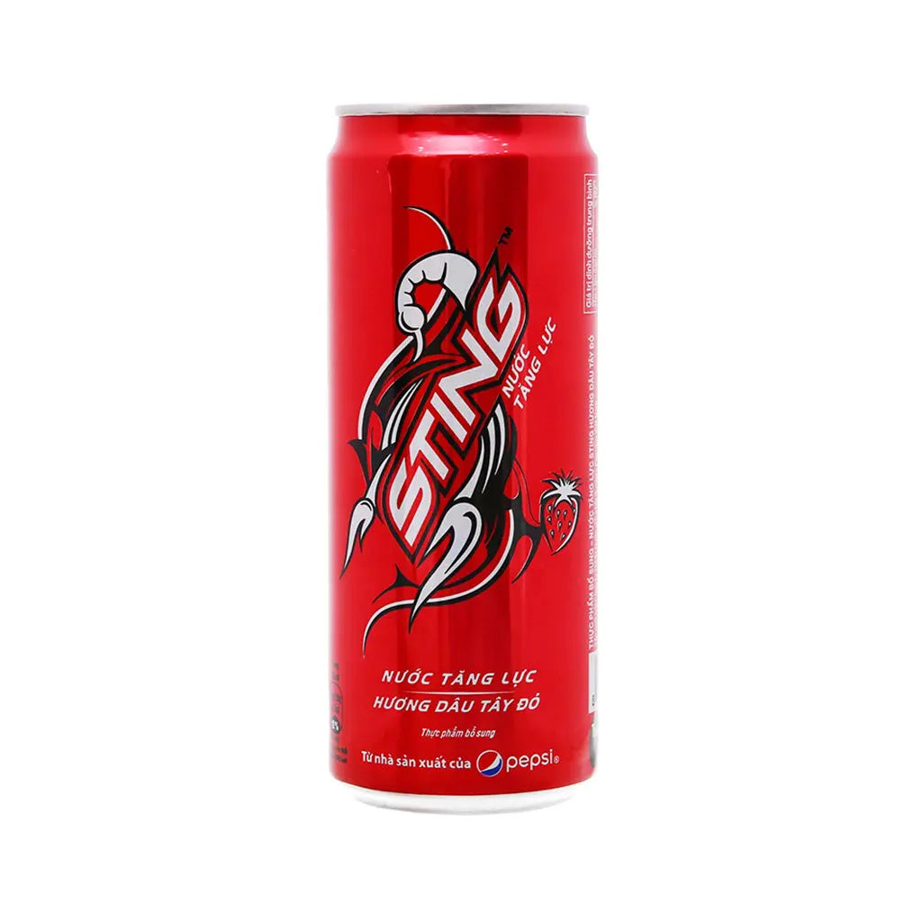 Sting Energy Drink Berry Blast Flavor 320ml (Vietnam) — Exotic Snacks