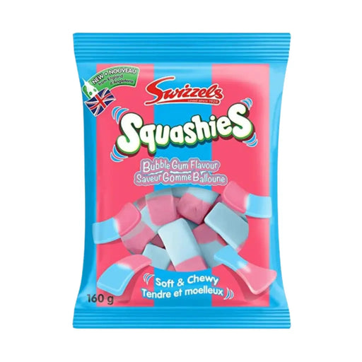 Swizzels Squashies Bubble Gum Flavour, 160g Swizzels