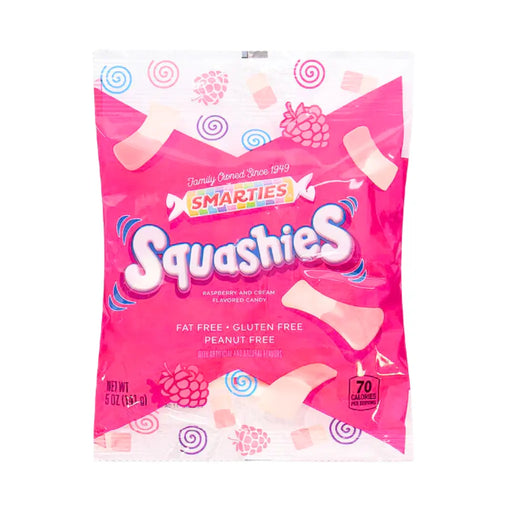 Swizzels Squashies Raspberry and Cream Flavour, 141g Swizzels
