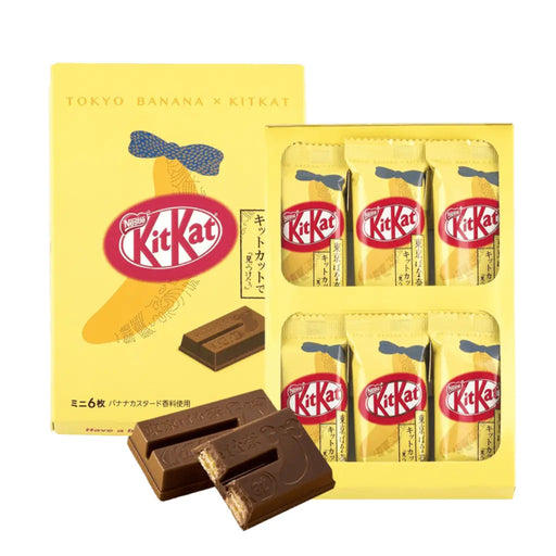 TOKYO BANANA KITKAT Collaboration Banana Chocolate Wafers 6 Pieces KitKat