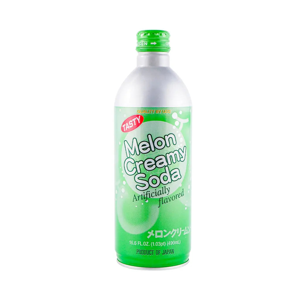 UCC Tasty Melon Creamy Soda, 490ml — Exotic Snacks Company