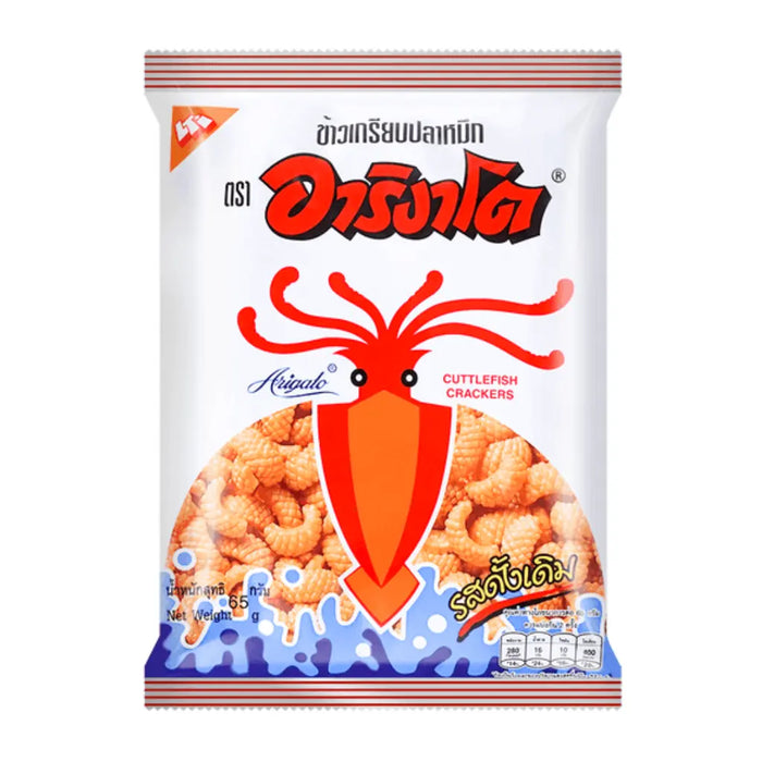 Thai Cuttlefish Crunchy Crackers - 50g