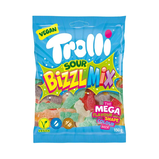 Trolli Sour Bizzle Mix, 150g Exotic Snacks Company