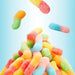 Trolli Worms Sour Gummy Candy, 60g Trolli