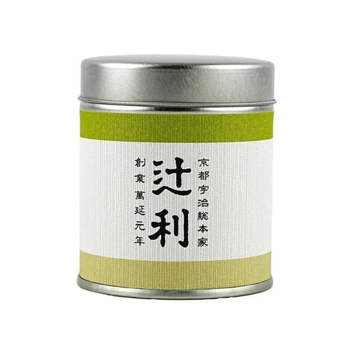 Tsujiri Uji Ceremonial Matcha Powder Kyomukashi Can,1.05oz Tsujiri