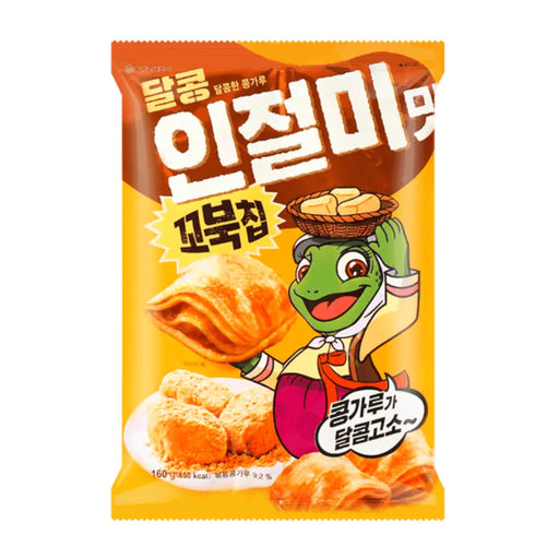 Turtle Chips Sweet Soybean Flavor - 160g Orion
