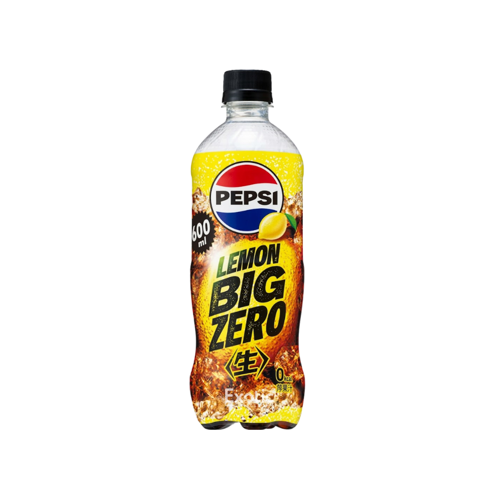 Pepsi Nama Cola Big Bottle Lemon Flavor, 600ml — Exotic Snacks Company
