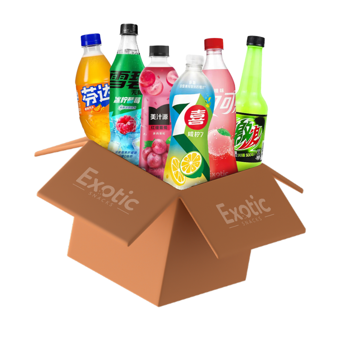 Exotic Snacks Mystery Box - Soda Edition