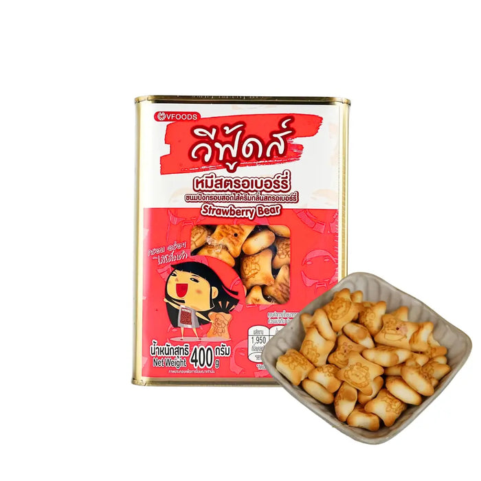 VFoods Thailand Thin Box Biscuit Cookies, 400g