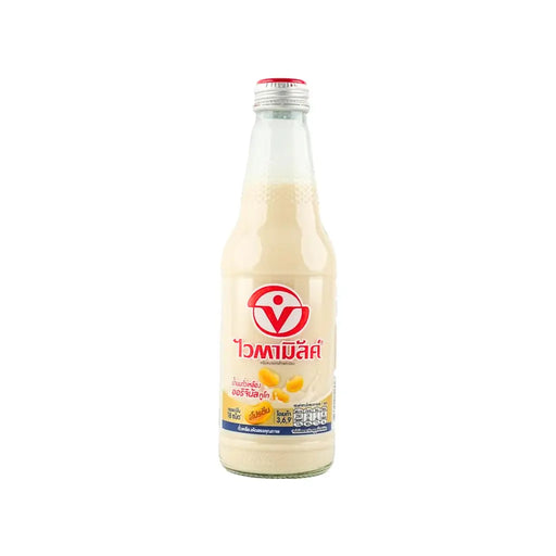 Vitamilk Soy Milk Original Flavor Glass Bottle, 300ml Vitamilk