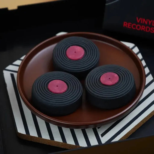 WANSHOUZHAI Vinyl Record Mini 9-Flavor Mooncake Gift Box, 9pcs 19.05oz WANSHOUZHAI