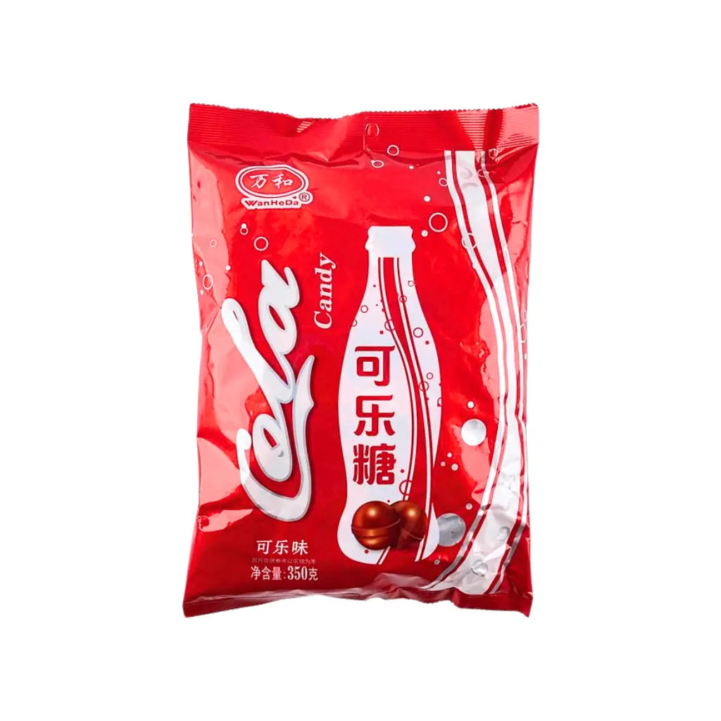 WanHeDa Cola Candy Sharing Bag, 350g — Exotic Snacks Company