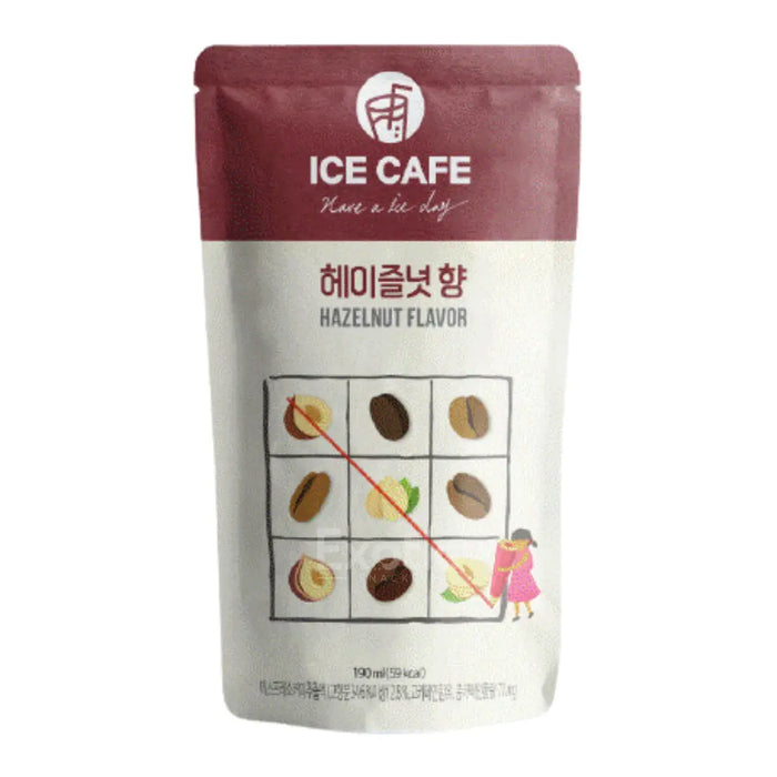Wooshin Ice Cafe Korean Pouch Drinks - 190ml Wooshin Ice Cafe