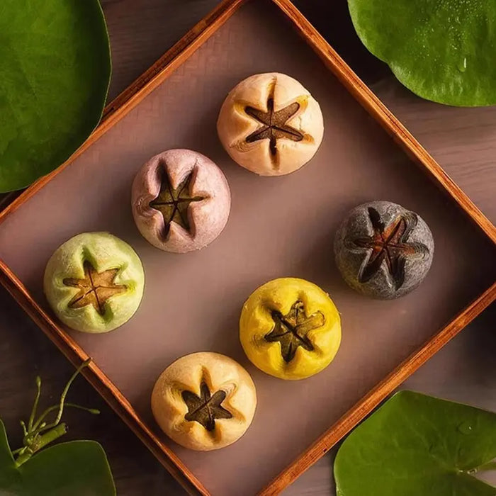 Wu Shi Oriental Charm Mooncake Gift Box, 12pcs 24.33oz Wu Shi