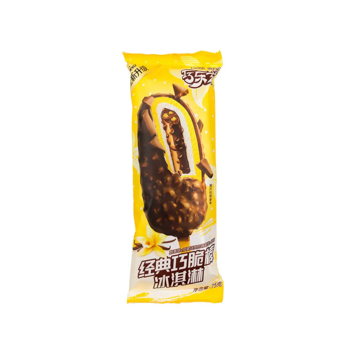 YILI Double Chocolate Layer Rice Crispy Crunch Vanilla Ice Cream, 5pc - 350g