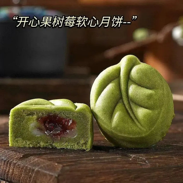 Yaoji Colorful Hearts Mooncakes Gift Box, 140g Yaoji