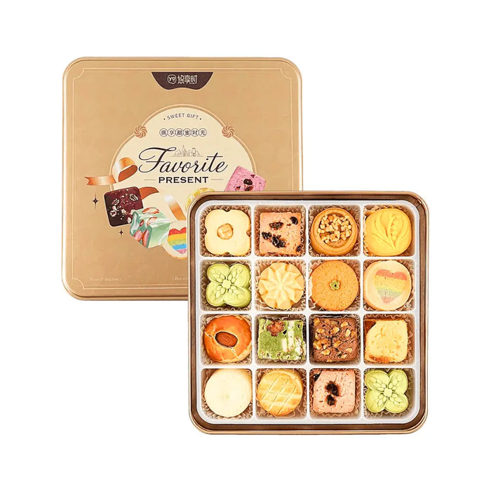 Yotime Assorted Cookies Gift Box, 12oz Yotime