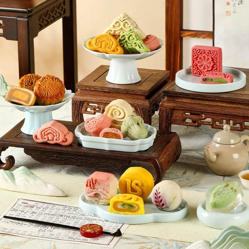 Yotime Beautiful Land Fragrant Moon Gift Mooncake Gift Box, 16pcs 28.74 oz Yotime
